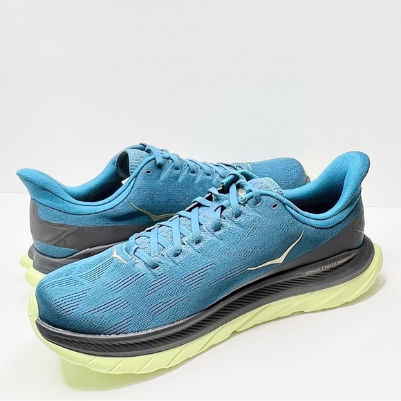 Hoka Men’s Mach 4 Running Shoes Blue 11.5 - Picture 7 of 10